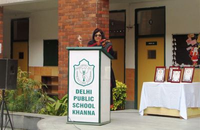 Republic Day Celebration at DPS Khanna on 26 January 2016