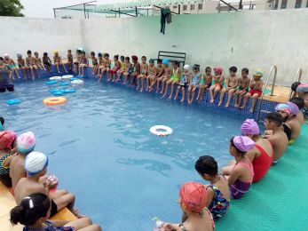 Kindergarten Pool Party