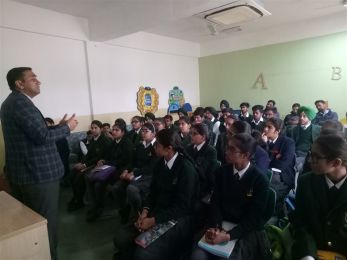 An Interactive Session for Class X Students by A.K. Vidya Mandir, Chandigarh