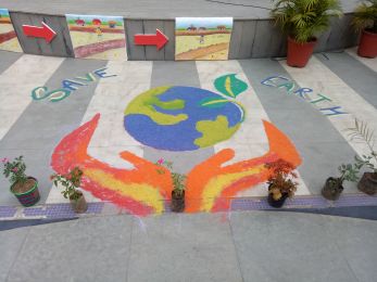 Keeping close to Nature’s heart- Earth Day Assembly at DPS Khanna