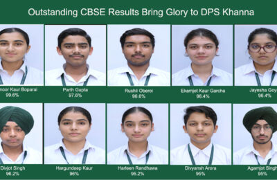 Outstanding CBSE Results Bring Glory to DPS Khanna